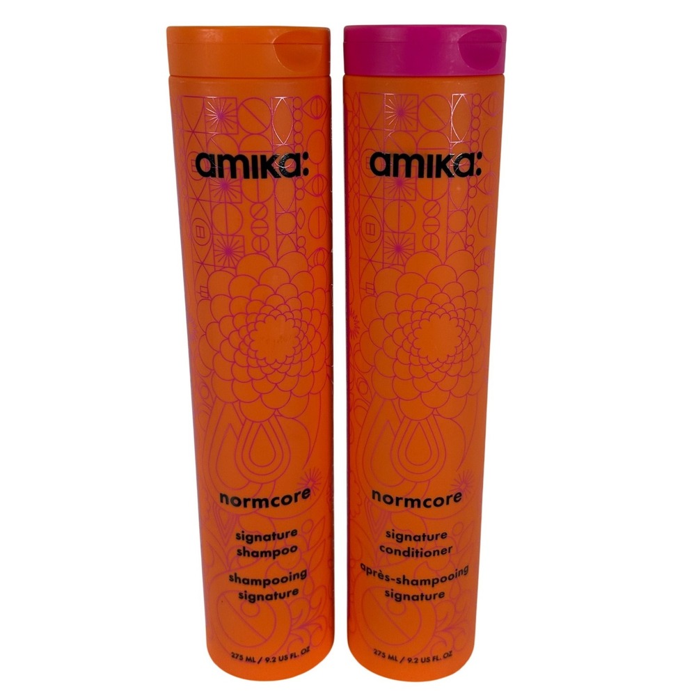 amika Normcore Signature Shampoo 9.2 oz 275ml Hydrating Daily Hair Care NEW